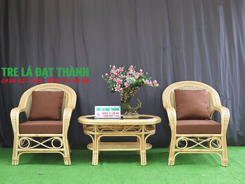 Ghế Mây Mắt Cáo - GMMC003